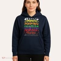 Keep Training Until The Belt Turns Black Karate Gift Tee Hoodie thumb 5