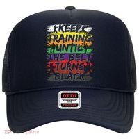 Keep Training Until The Belt Turns Black Karate Gift Tee Hat thumb 0
