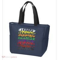 Keep Training Until The Belt Turns Black Karate Gift Tee Tote Bag thumb 3