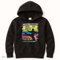 Keep Training Until The Belt Turns Black Karate Kids Hoodie thumb 0