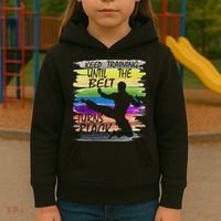 Keep Training Until The Belt Turns Black Karate Kids Hoodie thumb 3