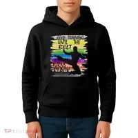 Keep Training Until The Belt Turns Black Karate Kids Hoodie thumb 4