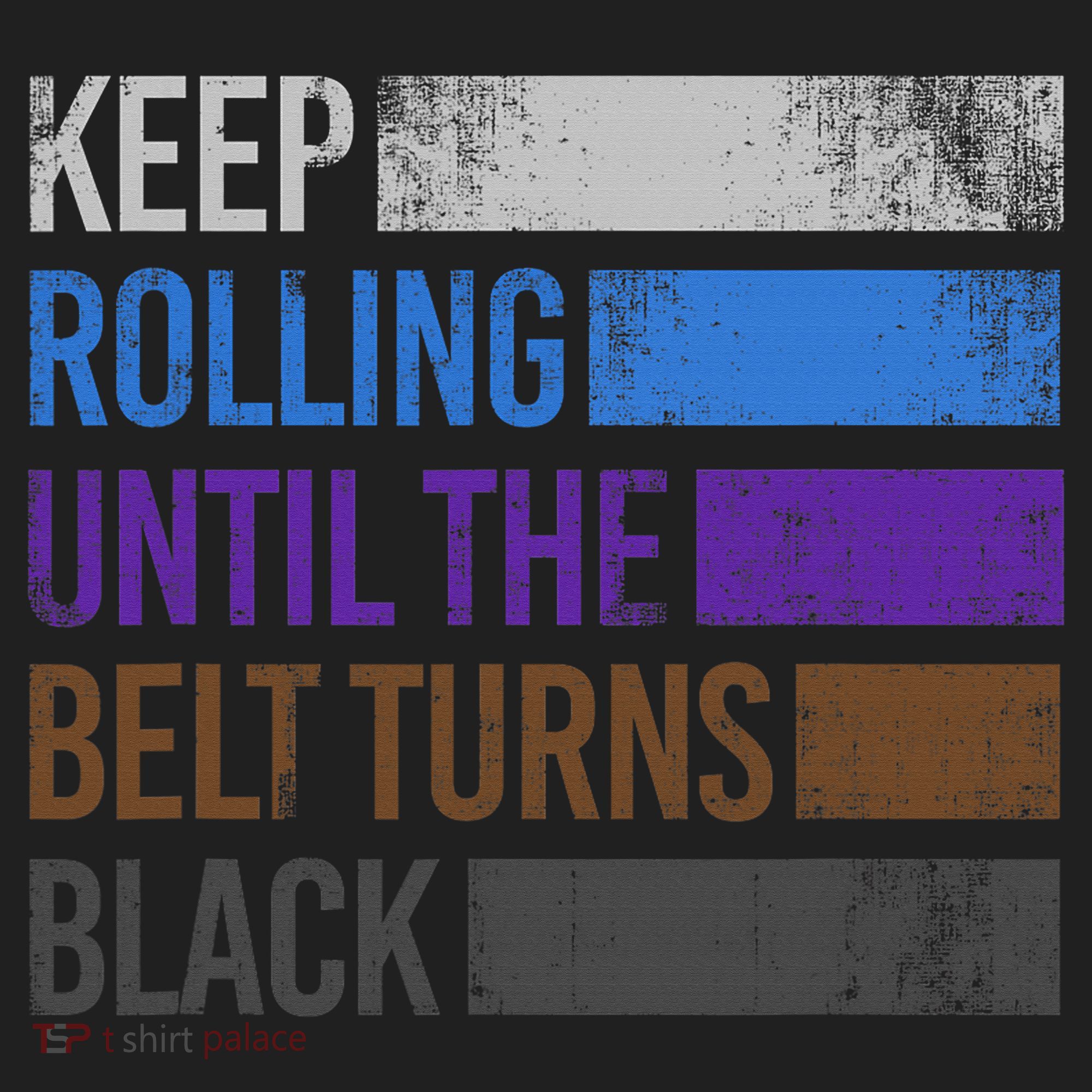 Keep training until the belt turns black Karate Hat
