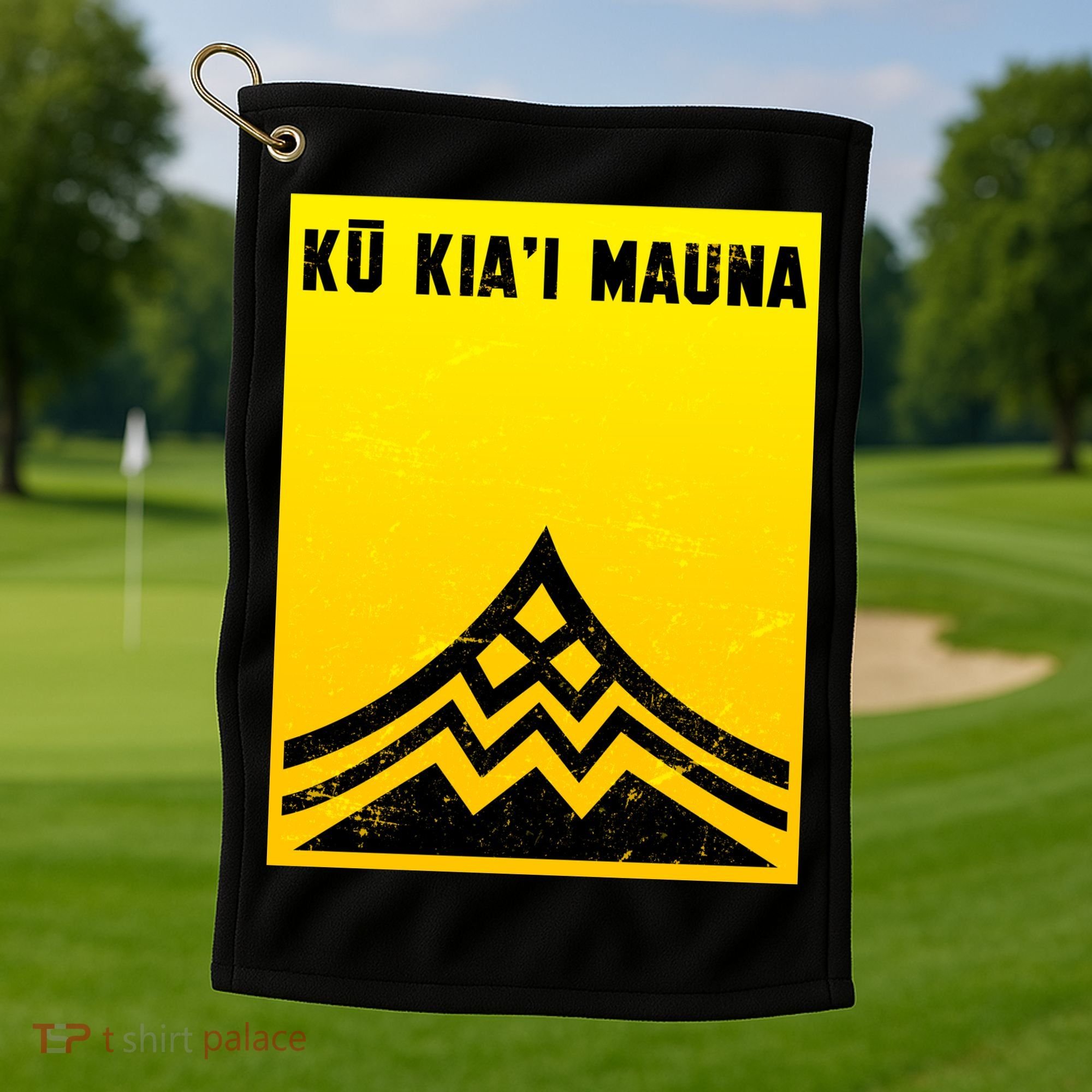 Ku Kiai Mauna Golf Towel
