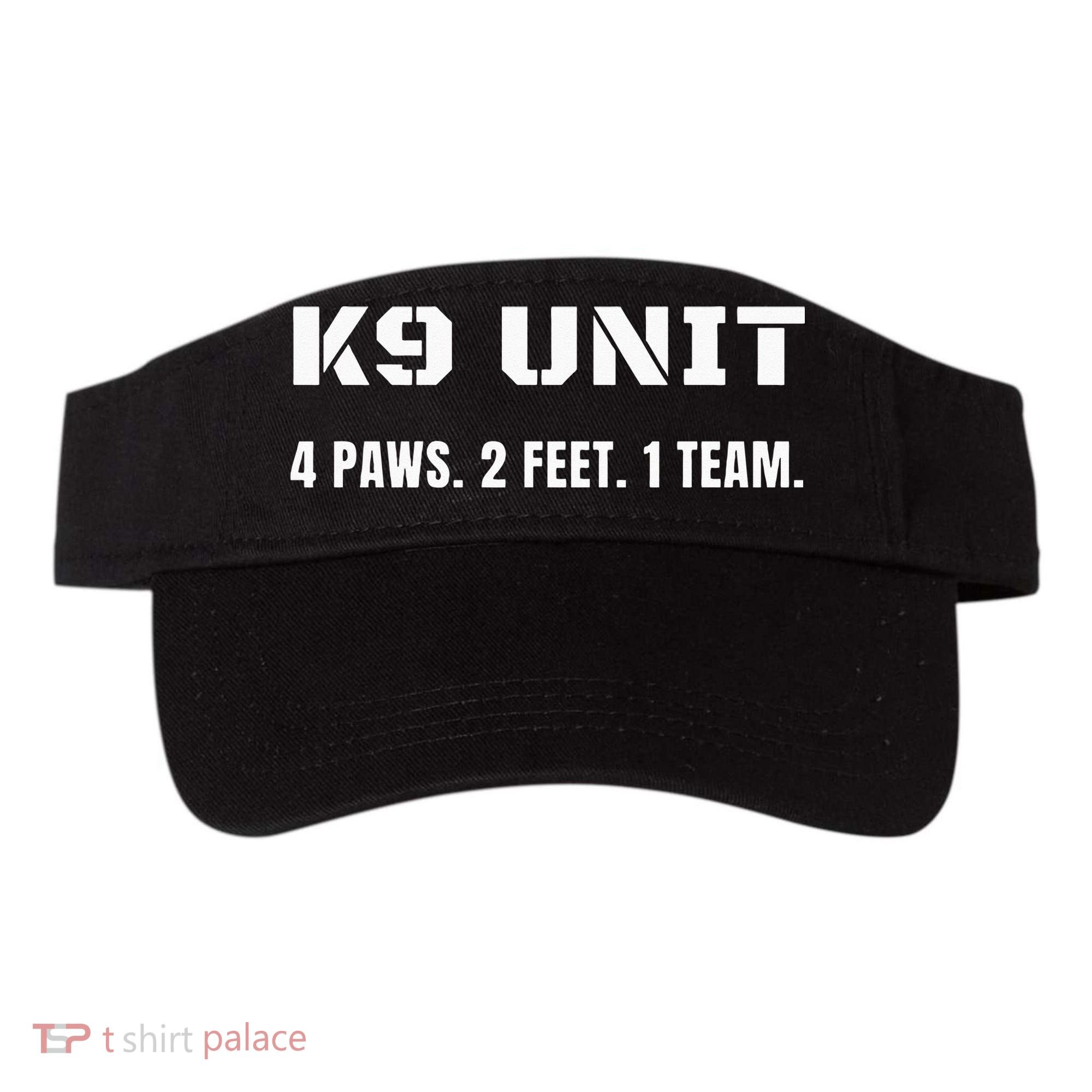 K9 Unit 4 Paws 2 Feet 1 Team K9 Officer Police Dog Handler Visor