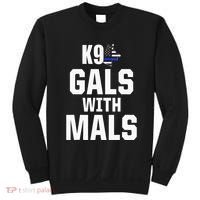 K9 Unit Belgian Malinois PD Gals Mals Police Trainer Sweatshirt thumb 0