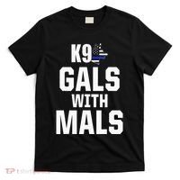K9 Unit Belgian Malinois PD Gals Mals Police Trainer T-Shirt thumb 0