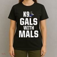 K9 Unit Belgian Malinois PD Gals Mals Police Trainer T-Shirt thumb 4
