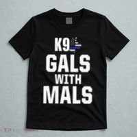 K9 Unit Belgian Malinois PD Gals Mals Police Trainer T-Shirt thumb 5