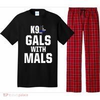 K9 Unit Belgian Malinois PD Gals Mals Police Trainer Pajama Set thumb 0