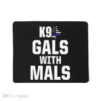 K9 Unit Belgian Malinois PD Gals Mals Police Trainer Mousepad thumb 0