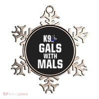 K9 Unit Belgian Malinois PD Gals Mals Police Trainer Ornament thumb 0