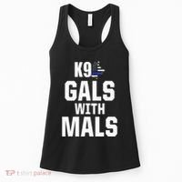 K9 Unit Belgian Malinois PD Gals Mals Police Trainer Women's Tank Top thumb 0