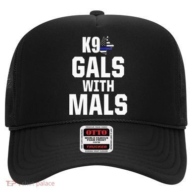 K9 Unit Belgian Malinois PD Gals Mals Police Trainer Hat