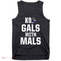 K9 Unit Belgian Malinois PD Gals Mals Police Trainer Tank Top thumb 0