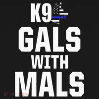 K9 Unit Belgian Malinois PD Gals Mals Police Trainer Tank Top thumb 6
