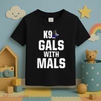K9 Unit Belgian Malinois PD Gals Mals Police Trainer Toddler T-Shirt thumb 3