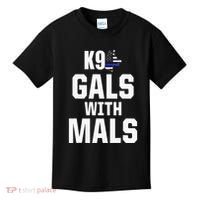 K9 Unit Belgian Malinois PD Gals Mals Police Trainer Kids T-Shirt thumb 0