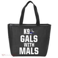 K9 Unit Belgian Malinois PD Gals Mals Police Trainer Tote Bag thumb 0