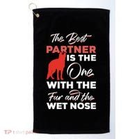 K9 Unit Belgian Malinois Partner Pd Police Trainer Great Gift Golf Towel thumb 0