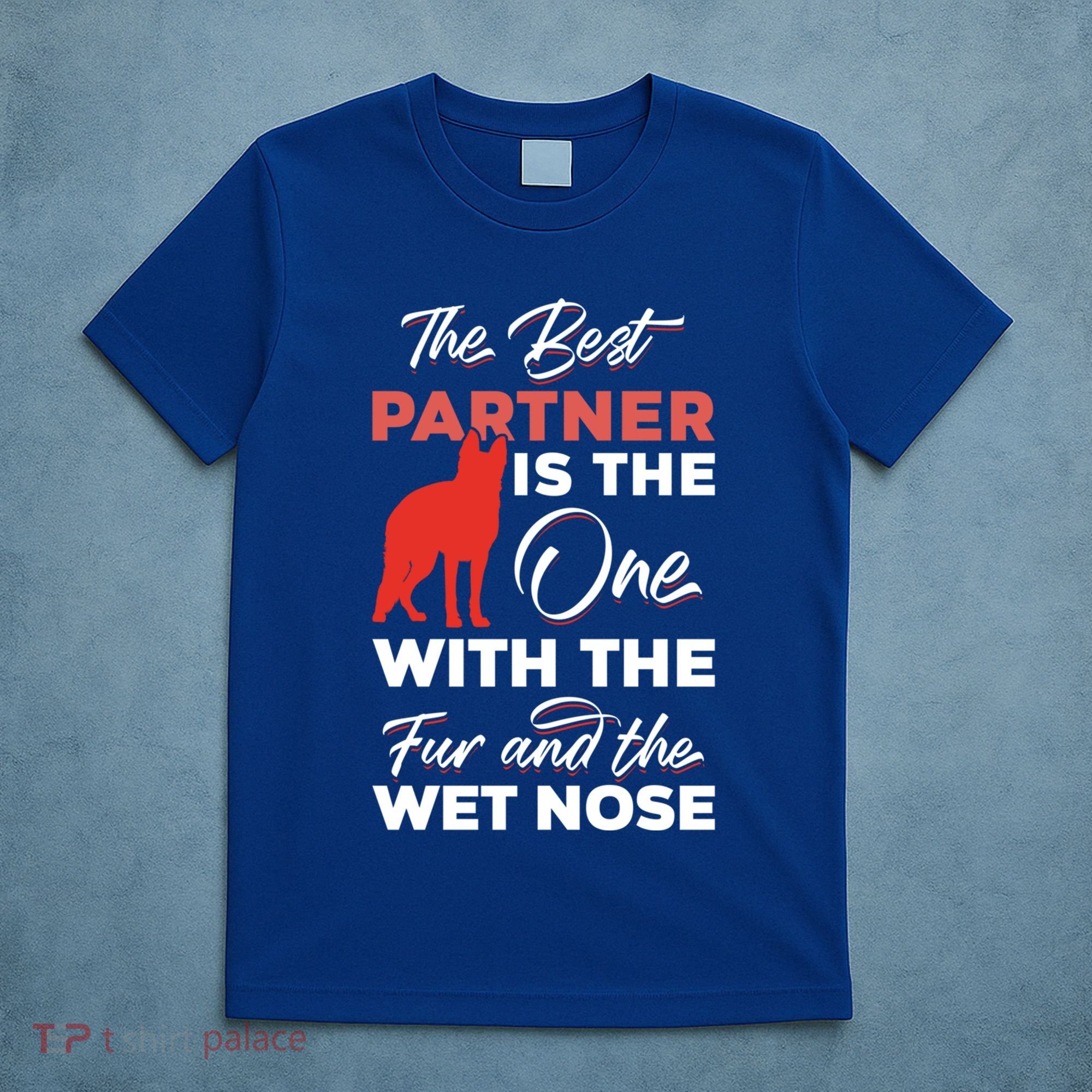 K9 Unit Belgian Malinois Partner Pd Police Trainer Great Gift T-Shirt