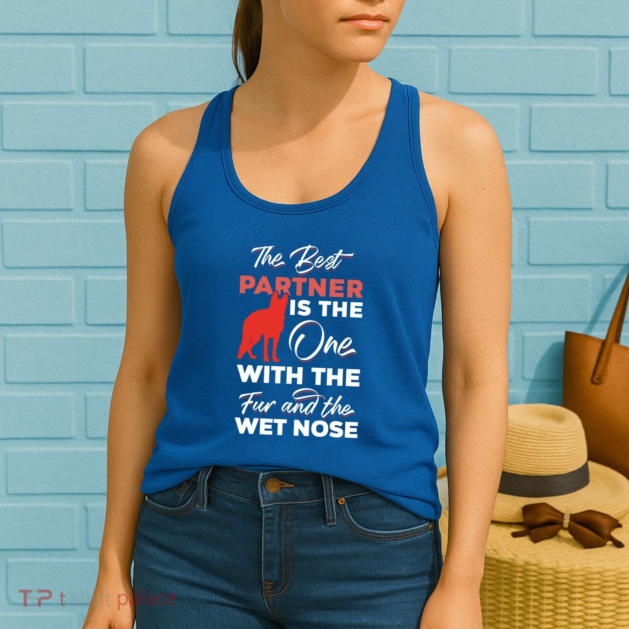 K9 Unit Belgian Malinois Partner Pd Police Trainer Great Gift Women's Tank Top