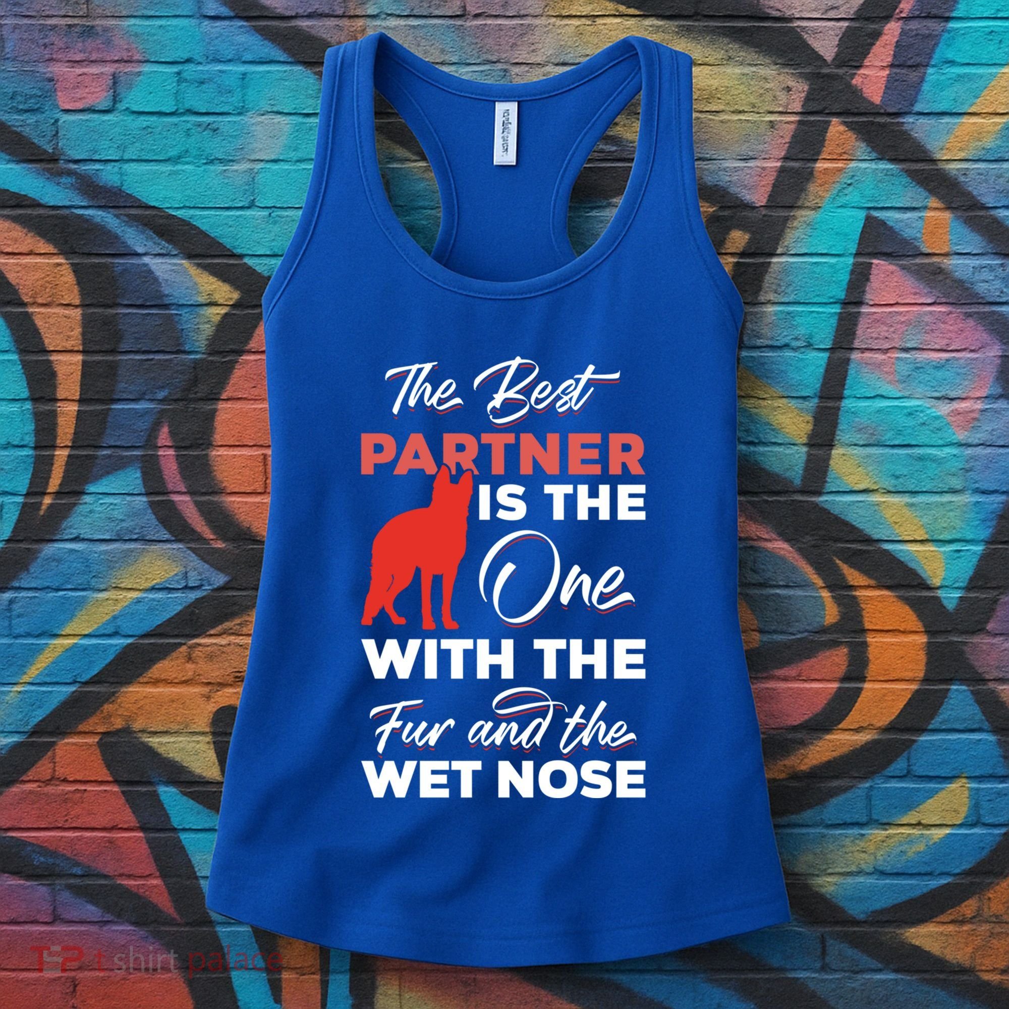 K9 Unit Belgian Malinois Partner Pd Police Trainer Great Gift Women's Tank Top