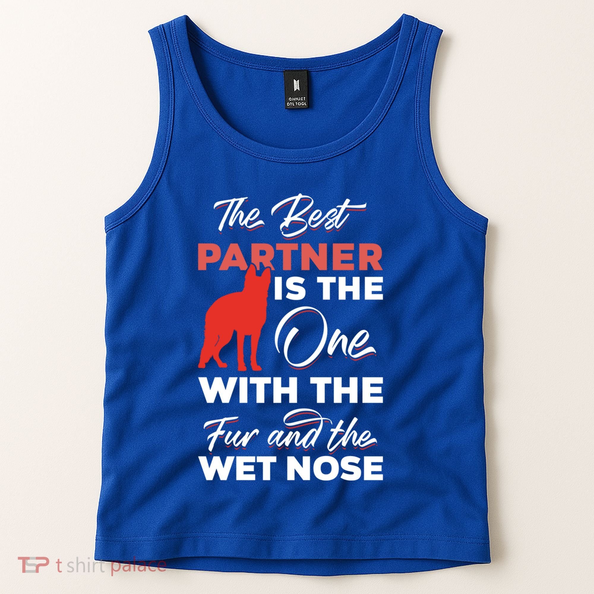 K9 Unit Belgian Malinois Partner Pd Police Trainer Great Gift Tank Top