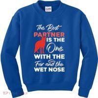 K9 Unit Belgian Malinois Partner Pd Police Trainer Great Gift Kids Sweatshirt thumb 0