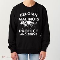 K9 Unit Belgian Malinois Protect Pd Police Trainer Gift Women's Sweatshirt thumb 0