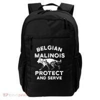 K9 Unit Belgian Malinois Protect Pd Police Trainer Gift Backpack thumb 0
