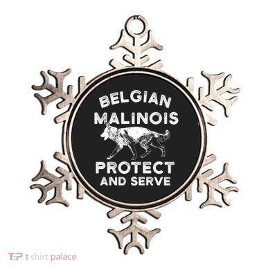 K9 Unit Belgian Malinois Protect Pd Police Trainer Gift Ornament