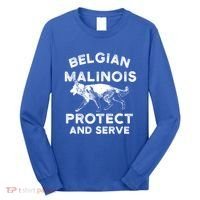K9 Unit Belgian Malinois Protect Pd Police Trainer Gift Long Sleeve Shirt thumb 0