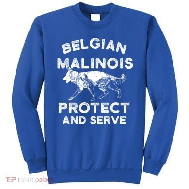 K9 Unit Belgian Malinois Protect Pd Police Trainer Gift Sweatshirt
