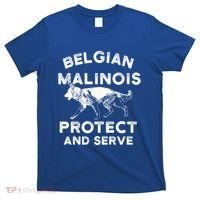 K9 Unit Belgian Malinois Protect Pd Police Trainer Gift T-Shirt thumb 0