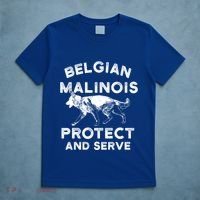 K9 Unit Belgian Malinois Protect Pd Police Trainer Gift T-Shirt thumb 5