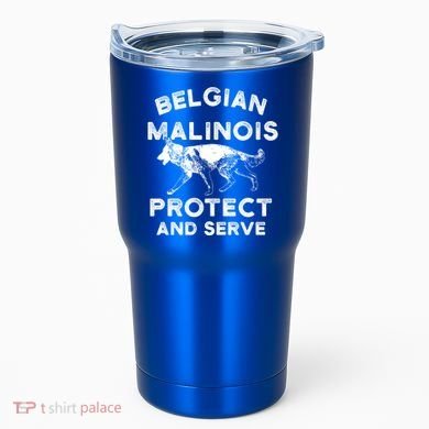 K9 Unit Belgian Malinois Protect Pd Police Trainer Gift Tumbler