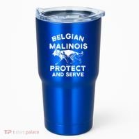 K9 Unit Belgian Malinois Protect Pd Police Trainer Gift Tumbler thumb 0