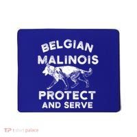 K9 Unit Belgian Malinois Protect Pd Police Trainer Gift Mousepad thumb 0