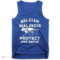 K9 Unit Belgian Malinois Protect Pd Police Trainer Gift Tank Top thumb 0