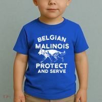 K9 Unit Belgian Malinois Protect Pd Police Trainer Gift Toddler T-Shirt thumb 2