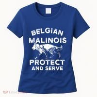 K9 Unit Belgian Malinois Protect Pd Police Trainer Gift Women's T-Shirt thumb 0