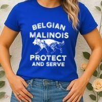 K9 Unit Belgian Malinois Protect Pd Police Trainer Gift Women's T-Shirt thumb 2