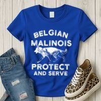 K9 Unit Belgian Malinois Protect Pd Police Trainer Gift Women's T-Shirt thumb 3