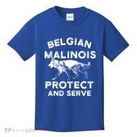 K9 Unit Belgian Malinois Protect Pd Police Trainer Gift Kids T-Shirt thumb 0