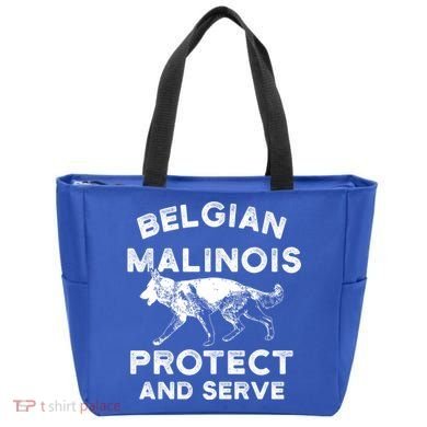 K9 Unit Belgian Malinois Protect Pd Police Trainer Gift Tote Bag