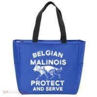 K9 Unit Belgian Malinois Protect Pd Police Trainer Gift Tote Bag thumb 0