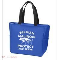 K9 Unit Belgian Malinois Protect Pd Police Trainer Gift Tote Bag thumb 3
