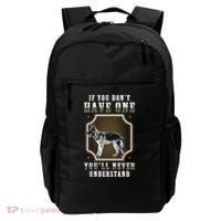 K9 Unit Belgian Malinois Understand Pd Police Trainer Funny Gift Backpack thumb 0