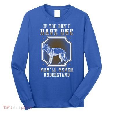 K9 Unit Belgian Malinois Understand Pd Police Trainer Funny Gift Long Sleeve Shirt